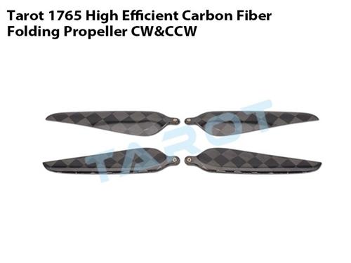 TL2948 Tarot 1765" Carbon Fiber Folding Propeller CW/CCW